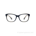 Cat Eye Female Eyewear Optical Cadre Nice White Eyewear pour les femmes